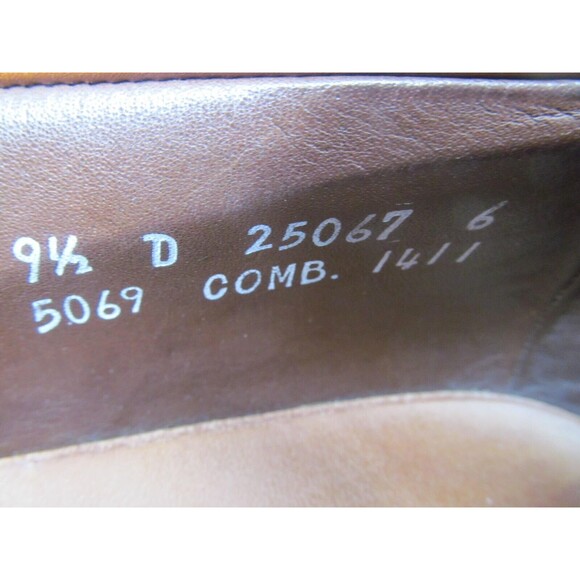 Allen Edmonds Bridgeton Brown Leather Kilted Tassel Loafers Mens US 9.5 D - Picture 8 of 16